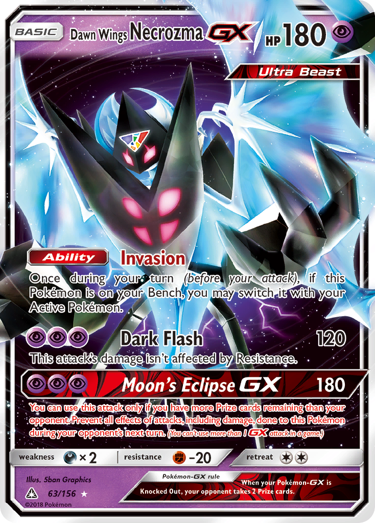 Ultra Prism Dawn Wings Necrozma GX #63/156